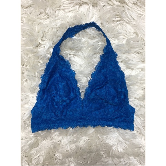 Free People Other - Free People Lace Halter Bralette